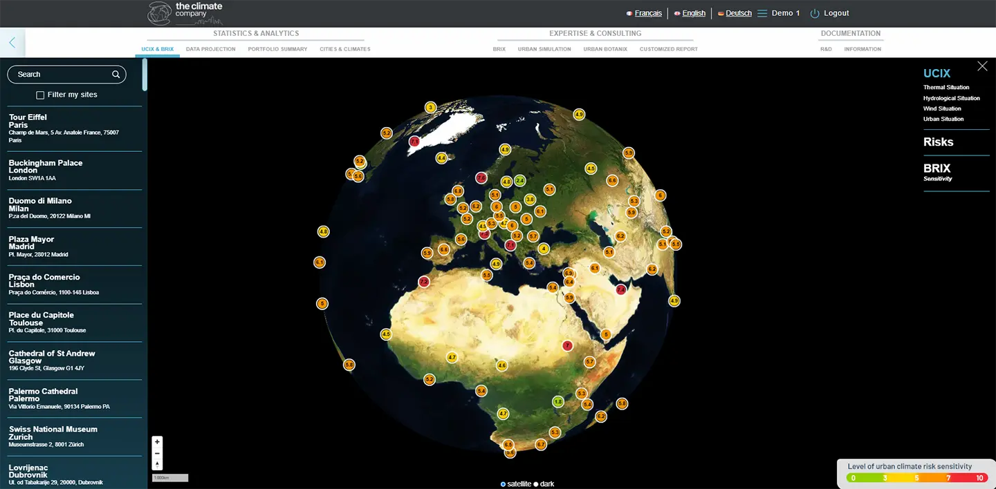 Plateforme My Climate